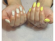 美容所 丸八/ワンカラー＋ストーン追加