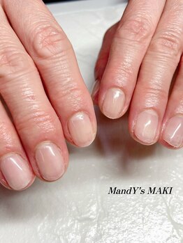 マンディーズ(MandY's)/クリア/シンプル/オフィス