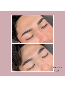 ミメル バイ ラフォンテ(mimelle by LAFONTE)/メンズまゆ毛ワックスデザイン