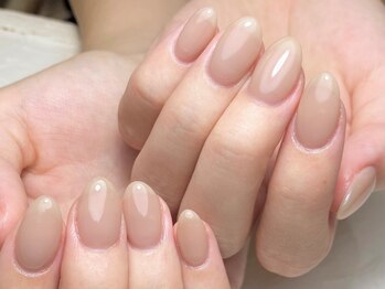 エルネイル サロン(L.nail salon)の写真/シンプルこそ健康な自爪と美フォルムは必須！折れやすい/2枚爪/ジェルが浮きやすい等のお悩みに☆