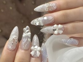 リボンネイル　担当：粥川