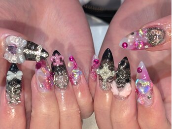 推し概念ゴテゴテネイル！