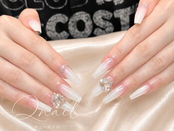 Qnail【キューネイル】の写真/【爪の長さや形にお悩みの方へ】折れやすい爪や短い爪でも自然なフォルムと美しい仕上がりを叶えます*