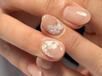 サロンドフォーエイチ(salon de 4H)/マオジェルで上品艶フラワー＊