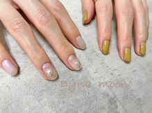 ダイナ ムーン(Dyna moon.)/ちぐはぐネイル☆パラジェル使用