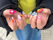 ラグ ネイル(RAG nail)/ぷくぷくネイル