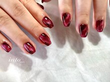 ネイルサロン イントゥ(into_)/マグネット　ボルドー