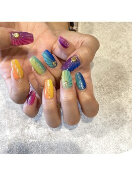 夏ネイル