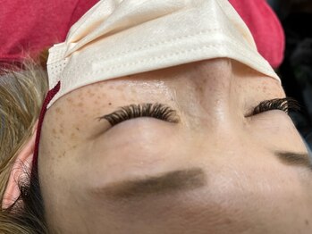 抗菌エクステ専門店 まりえたす(marietas)/施術風景 まつげパーマ/マツエク