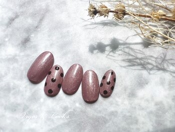 ヴィガー アンド ルックス 白金 目黒(Vigor&Looks)/シンプルネイル ドット