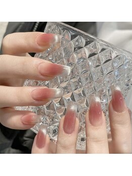 スペードキューネイル 新宿店(Spade Q Nail)/チークマグネットネイル