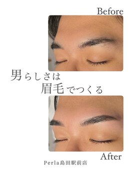 ぺルラ 島田駅前店(Perla)/メンズ眉毛WAX★