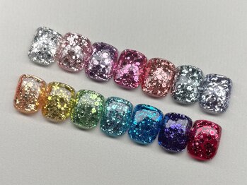 ミリカネイル(mirica nail)の写真/夏本番に向けて足元の準備を!フットネイルが初めての方も大歓迎◎この可愛いさにハマってしまうかも♪