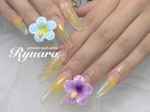 イエロー夏ネイル!