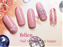 ネイルサロン フェリーチェ(felice)/【定額ネイル】¥7980