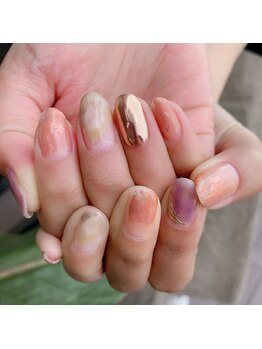 トータルサロン 白べぇーっ プラス/☆春ニュアンスネイル☆