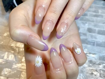 イノセントネイル(Innocent nailMR)/お花ネイル