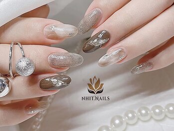 ニットネイル(Nhit.nails)の写真/【持ち込みデザインOK】普段派手めなネイルが出来ない方やネイル初心者さんにもオススメ◎