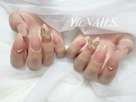 自爪風カラー◎蝶々パーツ
