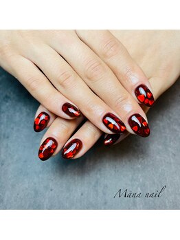 マナネイル(Mana nail)/バレンタインネイル