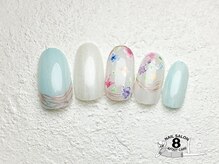 ネイルエイト 新百合ヶ丘(nail8)/♪フラワーネイル♪