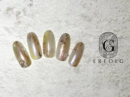 オーロラ×金箔