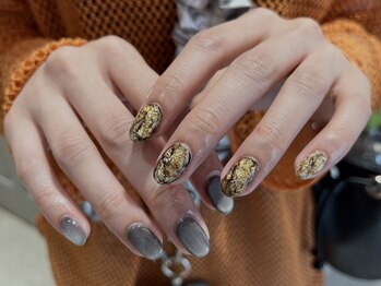 華倶楽部の写真/SNS映えのトレンドデザインや、季節のアートネイルならおまかせ！"可愛い"を詰め込んで心躍る指先に♪