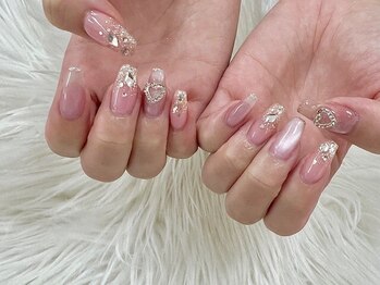 リベラ 名駅店(LIBERA)の写真/オフ込★【ハンドフリーアート90分/120分】2回目以降もお得！持ち込みデザイン大歓迎♪フィルイン施術可◎