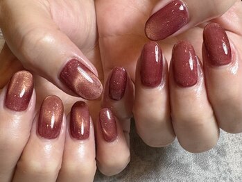 ノブ 茅ヶ崎(NOB)の写真/【マグネットネイル￥7000★初回オフ無料】ショートネイルデザイン多数!![茅ヶ崎/ニュアンス]