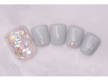 プリッシュ 銀座1丁目店(prish)/6000円　フットネイル