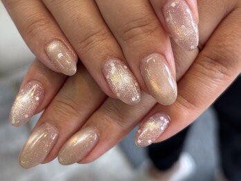 ベレッツァ 折尾店(Bellezza)/ピンクマグネットにドット♪