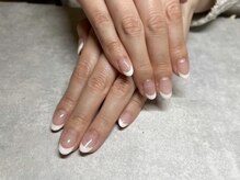 ネイルマムジジ(nailmum jiji)/フレンチ クリア ジェルネイル