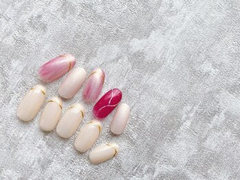 スリー(THREE)/July,2021/nail design