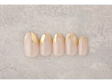 エムスラッシュ フィール 東戸塚店(M.SLASH)/ニュアンスミラーフレンチネイル