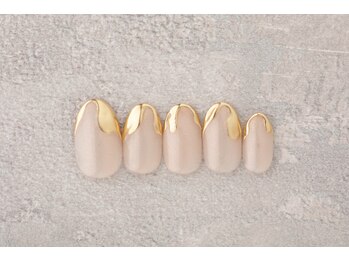 エムスラッシュ フィール 東戸塚店(M.SLASH)/ニュアンスミラーフレンチネイル