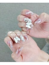ネイルパキラ(nail pachira)/バタフライ×埋め尽くし