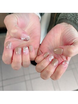 トータルサロン 白べぇーっ プラス/定額Aコースネイル♪