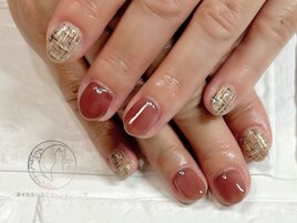 ツイードネイル