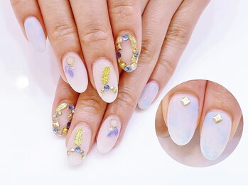 ネイルコレクション ベビーピンク(Baby Pink)/ジェルアート放題★マリン：羽