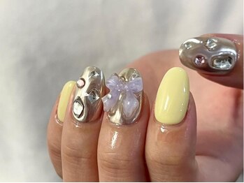 シェリーラメール 新宿店(cherie la mer)/ミラーネイル