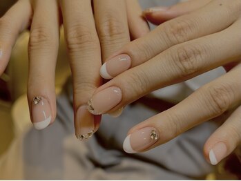 サイン(sin.)/ミックスフレンチネイル