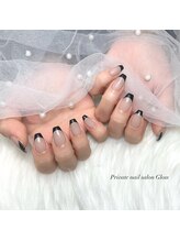 グロス(Gloss)/黒フレンチ