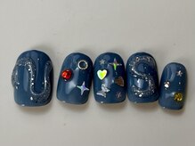 ネイルメゾン 天神店(NAIL MAISON)/ホロキラキラ個性派夏¥9000