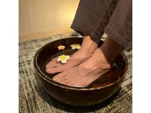 ラニー(Lany)の雰囲気(足元から温まって♪足湯のサービスあり◎)