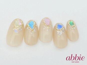 ネイルサロン アビー グランデュオ蒲田店(abbie)/カラフルシェル¥15,290