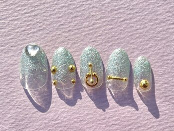 ネイルマフィア 渋谷(NAIL MAFIA)/ラメラメピアス