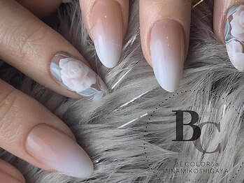 ビーカラーズネイル(BeColorsNail)/ホワイトグラデーション