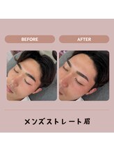 ミメル バイ ラフォンテ(mimelle by LAFONTE)/メンズまゆ毛ワックスデザイン