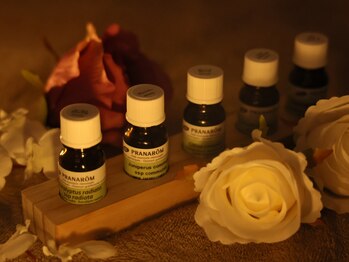 ル プランジェ/こだわりのアロマ・精油を使用!