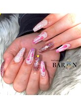 バロン 心斎橋店(BARON)/スカルプ☆垂れネイル